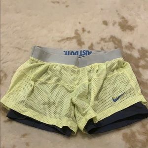 2 layer running shorts